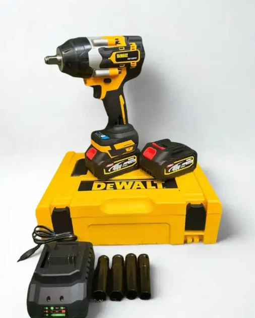 Гайковерт Dewalt DSF 1250P2T Аккумуляторный мощный гайковерт 1745 Нм Электрический гайковерт для шиномонтажа колес СТО (Гайковерт бесщеточный) - изображение 3