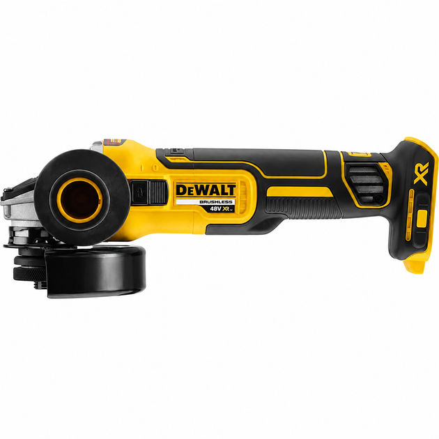 Шліфмашина Dewalt DCG405 Кутова шліфувальна машина 48 V Міні болгарка 125 мм Акумуляторні шліфмашини (Машина кутошліфувальна ручна) - зображення 2