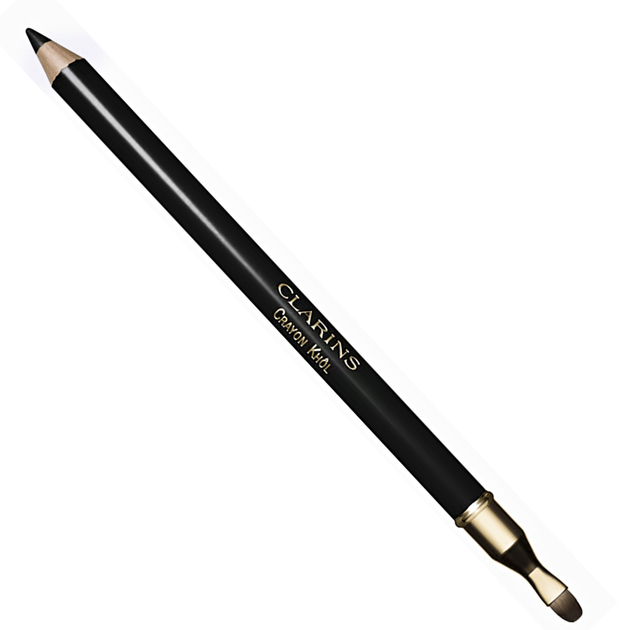 Clarins Crayon Khol Eye Pencil Стійкий Олівець для очей із пензликом No 01 "Carbon Black" - Фото 2 Clarins Crayon Khol Eye Pencil Стійкий Олівець для очей із пензликом No 01 "Carbon Black" - зображення 2