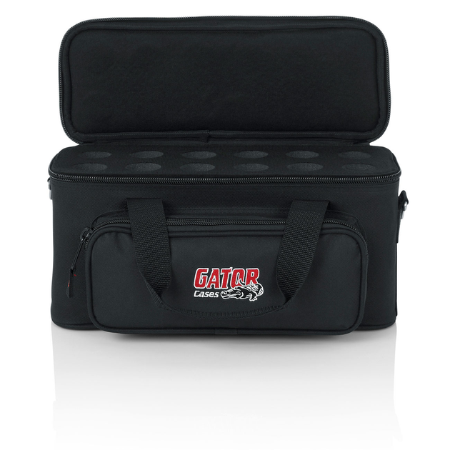 Чохол для мікрофонів Gator GM-12B 12 Microphones Bag - Фото 2 Чохол для мікрофонів Gator GM-12B 12 Microphones Bag - зображення 2