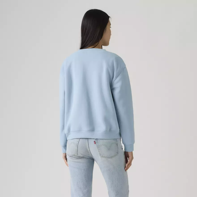 Женский свитер Levi's (199105448616) Graphic Everyday Crewneck L голубой - изображение 4
