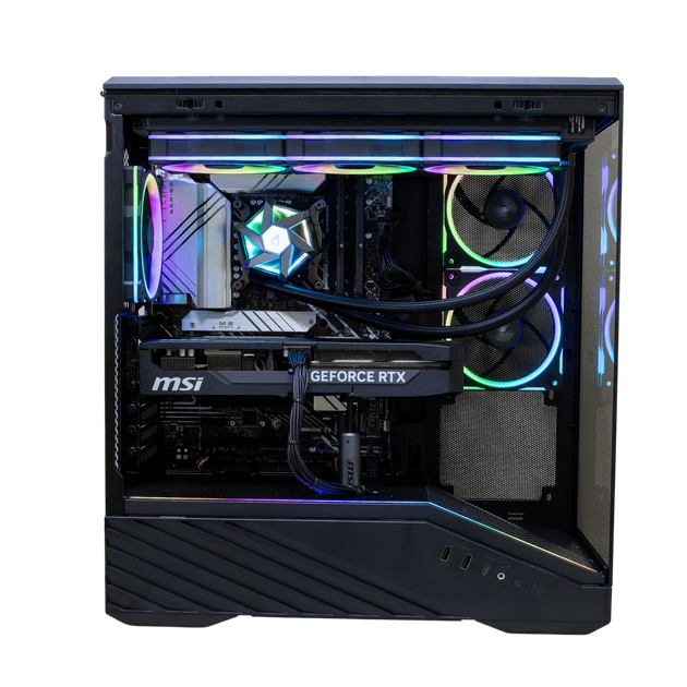 Игровой ПК Lumen (RTX 5070 12GB / Ryzen 7 7700 / 32GB DDR5 / SSD 512GB) - Фото 3 Игровой ПК Lumen (RTX 5070 12GB / Ryzen 7 7700 / 32GB DDR5 / SSD 512GB) - изображение 3