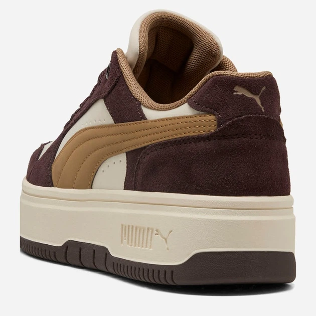 Женские кеды низкие Puma Rebound Femme Low Sd 40259310 39 (6UK) 25 см Alpine Snow-Soft Taupe-Chocolate Fondue (4070032667652) - Фото 6 Женские кеды низкие Puma Rebound Femme Low Sd 40259310 39 (6UK) 25 см Alpine Snow-Soft Taupe-Chocolate Fondue (4070032667652) - изображение 6
