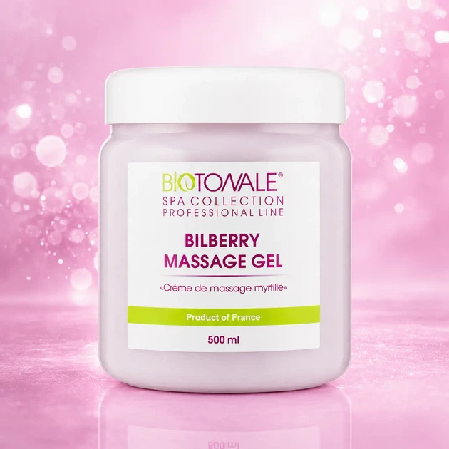 Массажный гель с черникой для лица и тела Biotonale Bilberry Massage Gel 500 мл - Фото 1 Массажный гель с черникой для лица и тела Biotonale Bilberry Massage Gel 500 мл - изображение 1