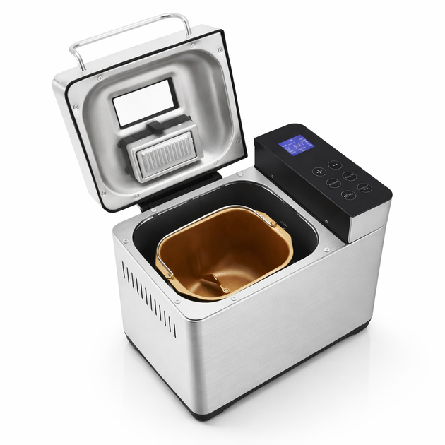 Хлебопечка электрическая KRAFT&DELE KD4220 800 Вт 1000 г 19 программ настольная хлебопечь для дома автоматическая печь для выпечки хлеба домашняя мультифункциональная с таймером и выбором программ компактная - изображение 2