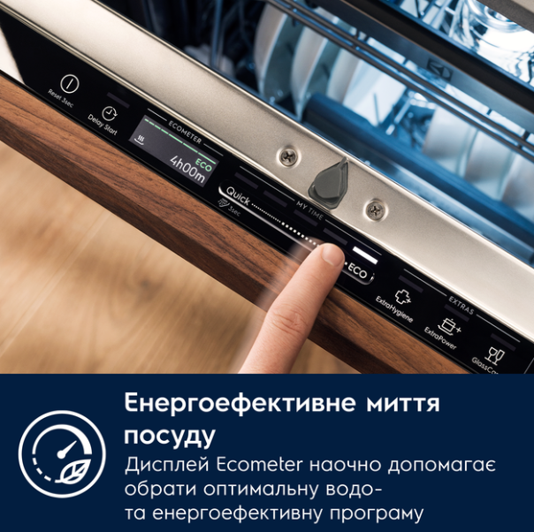 Посудомийна машина вбудована ELECTROLUX E62LB200T - изображение 2