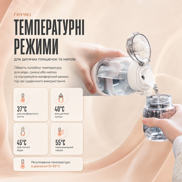 Портативный термос, подогреватель молока LELIK Thermo Sip аккумуляторный, молочный - Фото 2 Портативный термос, подогреватель молока LELIK Thermo Sip аккумуляторный, молочный - изображение 2