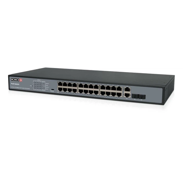 Коммутатор неуправляемый PoE Provision-ISR PoES-24370C+2Combo с 24 портами PoE - Фото 2 Коммутатор неуправляемый PoE Provision-ISR PoES-24370C+2Combo с 24 портами PoE - изображение 2