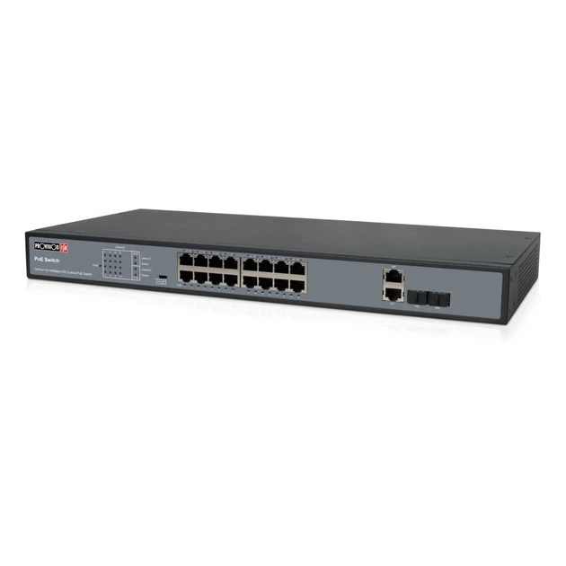 Коммутатор неуправляемый PoE Provision-ISR PoES-16250C+2Combo-V2 с 16 портами PoE - Фото 2 Коммутатор неуправляемый PoE Provision-ISR PoES-16250C+2Combo-V2 с 16 портами PoE - изображение 2
