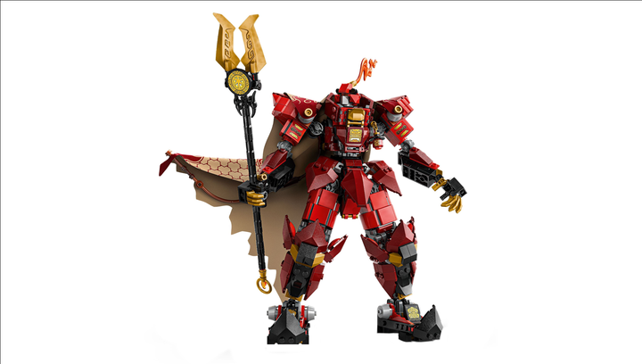 Конструктор Lego Без Фигурок Робот Огненного Рыцаря Ninjago 71846 - изображение 5