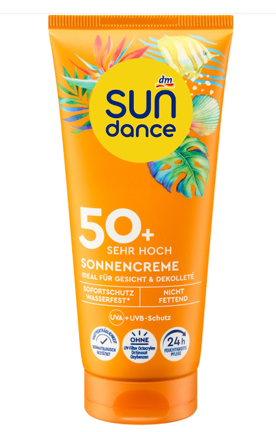 Сонцезахисний крем SPF 50+ Sundance, 100 мл - Фото 1 Сонцезахисний крем SPF 50+ Sundance, 100 мл - зображення 1