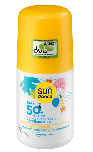 Дитячий сонцезахисний ролик Sundance Kids MED Ultra Sensitive OF 50+, 100 мл - Фото 1 Дитячий сонцезахисний ролик Sundance Kids MED Ultra Sensitive OF 50+, 100 мл - зображення 1