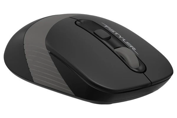 Миша бездротова A4Tech Fstyler FG10 (Grey), USB, колір чорний+сірий - изображение 2