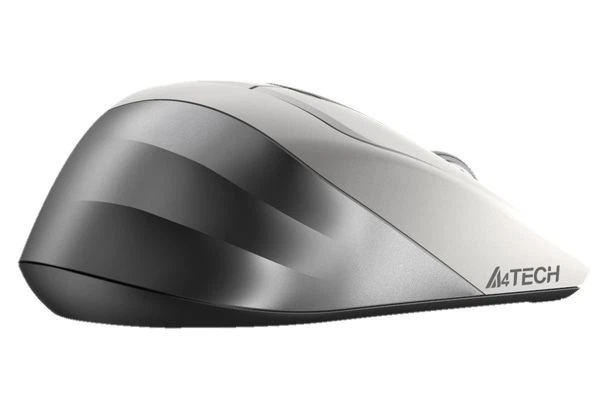 Миша бездротова A4Tech Fstyler FG35, USB, колір сріблястий + білий - зображення 3