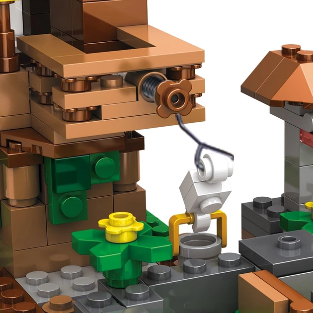 Конструктор Minecraft SJ8808 Битва за сокровища 425 деталей Майнкрафт MineWorld My World - изображение 4