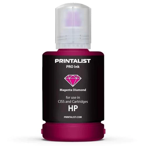 Чернила Printalist HP, универсальные, Magenta, 140 мл, водорастворимые (PL-INK-HP-M) - Фото 1 Чернила Printalist HP, универсальные, Magenta, 140 мл, водорастворимые (PL-INK-HP-M) - изображение 1
