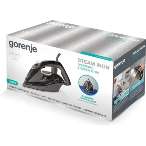 Утюг Gorenje SIH2600BKG - изображение 3