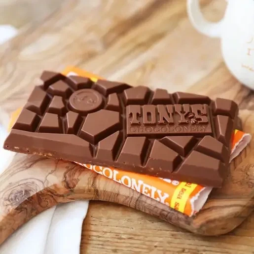 Молочный шоколад Tony's Chocolonely с карамелью и морской солью 90 г - изображение 6