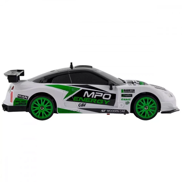 Машинка для дрифта на радиоуправлении Rally Series Nissan GT-R GT3 4WD - Белая - Фото 5 Машинка для дрифта на радиоуправлении Rally Series Nissan GT-R GT3 4WD - Белая - изображение 5