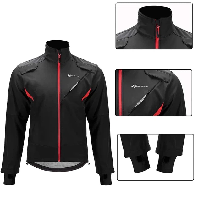 Куртка спортивная Rockbros YPW021 ветрозащитная велосипедная размер XL Black (5907769366987) - изображение 2