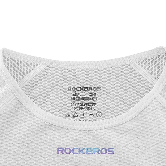 Жилет велосипедный Rockbros YDBX001 женский быстросохнущий XL / XXL белый (Rockbros-1521000803) - изображение 9