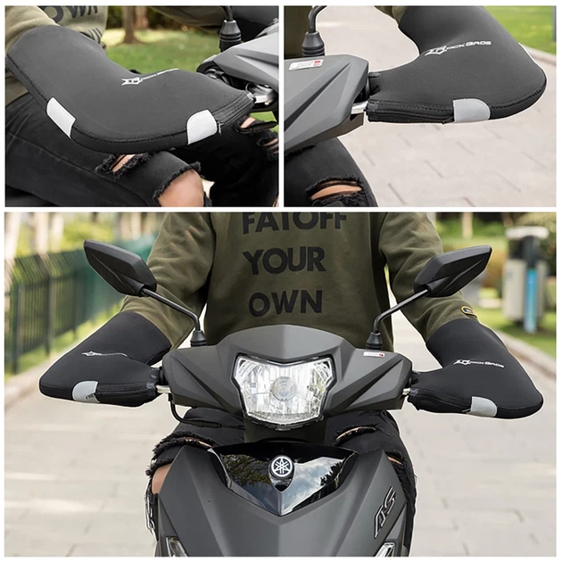 Перчатки на руль RockBros D16-B Black (5907769386633) - Фото 6 Перчатки на руль RockBros D16-B Black (5907769386633) - изображение 6