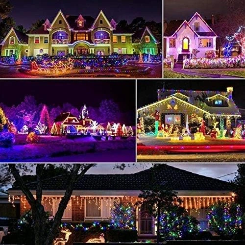 Уличная светодиодная гирлянда на солнечной батарее 200 LED 22 м Warm White - Фото 4 Уличная светодиодная гирлянда на солнечной батарее 200 LED 22 м Warm White - изображение 4