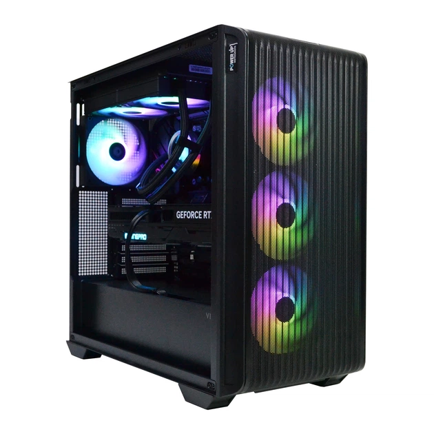 Рабочая станция PowerUp Desktop #809 Core Ultra 5 250KF PLUS/32 GB/SSD 2TB/GeForce RTX 5070Ti 16GB для 3D моделирования видеомонтажа рендеринга для инженеров и архитекторов - изображение 3