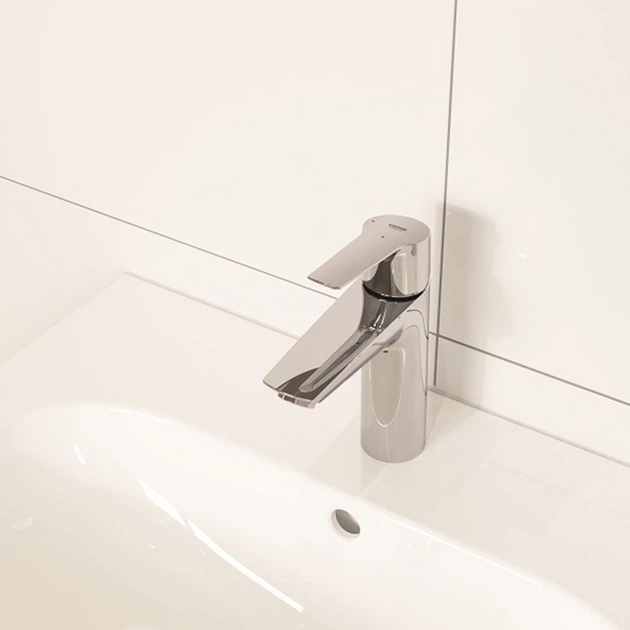Змішувач для умивальника одноважільний GROHE QuickFix Start хром латунь з донним клапаном 23552002 - зображення 2