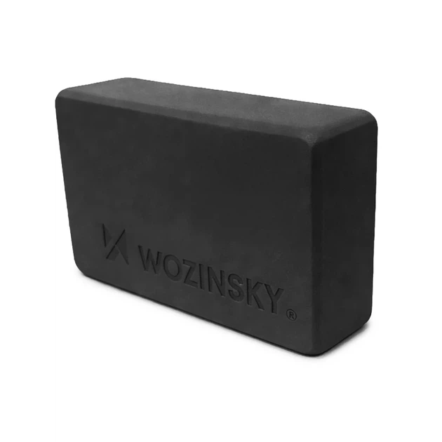 Блок для йоги Wozinsky WKDJ-B для пілатесу та вправ на розтяжку чорний (5907769384479) - Фото 2 Блок для йоги Wozinsky WKDJ-B для пілатесу та вправ на розтяжку чорний (5907769384479) - зображення 2