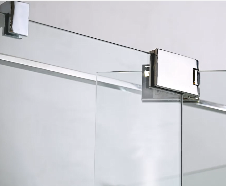 Душова кабіна без піддону Koer SR SC02-120x90x200-TR-01 прозрачне стекло Easy Clean 8мм, хром - зображення 15
