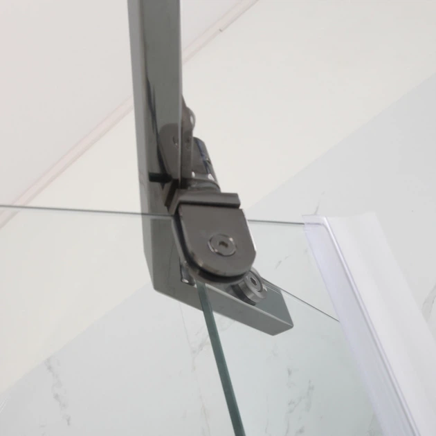 Душова кабіна з низьким піддоном MIXXUS LINES SCT01-90x90x198-TR GRAPHITE прозоре скло 6мм (MI8429) - зображення 6