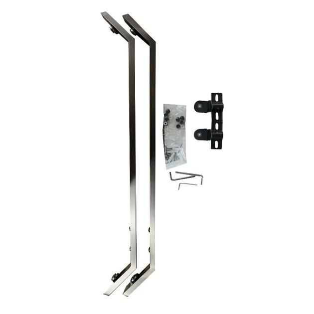 Душова кабіна з низьким піддоном MIXXUS LINES SCT01-90x90x198-TR GRAPHITE прозоре скло 6мм (MI8429) - зображення 9