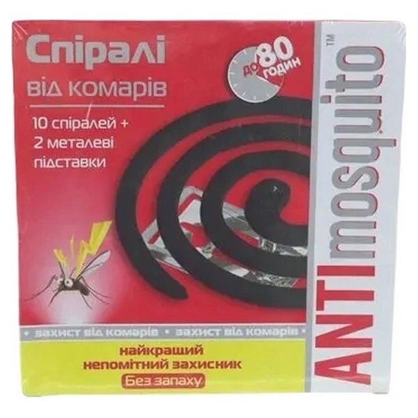 Спираль от комаров Anti Mosquito - 433234 - Фото 2 Спираль от комаров Anti Mosquito - 433234 - изображение 2
