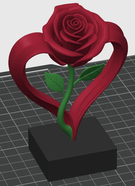 Вечная Роза В Сердце Eternal Rose Heart Perfect Gift Valentine 12 См 3Д Печать - Фото 6 Вечная Роза В Сердце Eternal Rose Heart Perfect Gift Valentine 12 См 3Д Печать - изображение 6