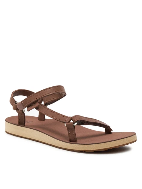 Жіночі сандалі Teva Original Universal Slim Lea 1151031 коричневі босоніжки зі шкіряним ремінцем Розмір 42 - Фото 3 Жіночі сандалі Teva Original Universal Slim Lea 1151031 коричневі босоніжки зі шкіряним ремінцем Розмір 42 - изображение 3