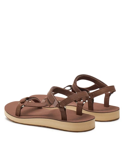 Жіночі сандалі Teva Original Universal Slim Lea 1151031 коричневі босоніжки зі шкіряним ремінцем Розмір 42 - Фото 4 Жіночі сандалі Teva Original Universal Slim Lea 1151031 коричневі босоніжки зі шкіряним ремінцем Розмір 42 - изображение 4