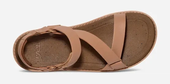 Босоніжки жіночі Teva W Madera коричневі сандалі на платформі коричневі Розмір 40 - изображение 3
