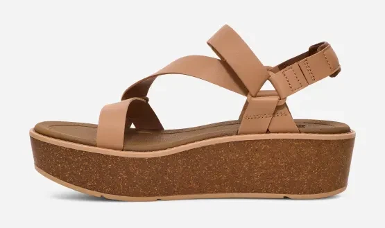 Босоніжки жіночі Teva W Madera коричневі сандалі на платформі коричневі Розмір 40 - изображение 5