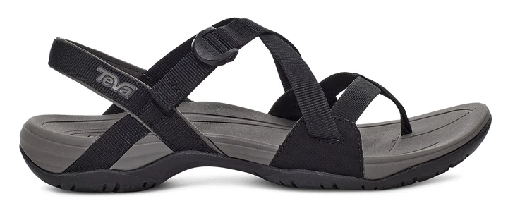 Жіночі сандалі Teva Ascona Cross Strap чорні босоніжки повсякденні Розмір 38 - Фото 1 Жіночі сандалі Teva Ascona Cross Strap чорні босоніжки повсякденні Розмір 38 - изображение 1