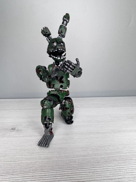 Фигурка Springtrap FNAF 22 см – полностью подвижная, ручная покраска, коллекционный аниматроник, 3D-печать - изображение 5