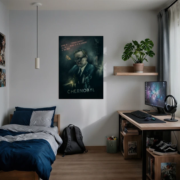 Постер Чернобыль, сериал HBO, Chernobyl, сериал, радиация, Припять, A3 42×30 см (id3664) - изображение 2