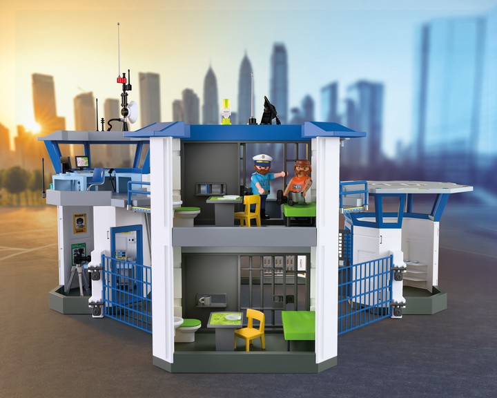 Zestaw zabawek dla dzieci Playmobil City Action Policyjne centrum dowodzenia 71873 (4008789718730) - Zdjęcie 9 Zestaw zabawek dla dzieci Playmobil City Action Policyjne centrum dowodzenia 71873 (4008789718730) - obraz 9