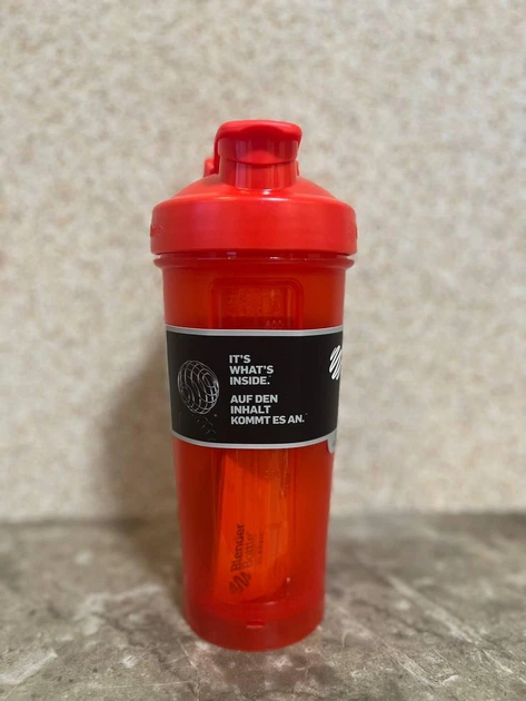 Спортивний шейкер BlenderBottle Classic Loop PRO червоний 820 мл (Loop_Pro_28oz_Red) - изображение 3