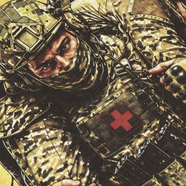 Футболка з малюнком P1G Medic Olive Drab 2XL (UA281-29898-OD-MD) - изображение 5