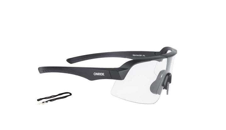 Очки ONRIDE Style ANSI Z87+ с линзой Photochromic (84-18%), оправа PC черный - изображение 2