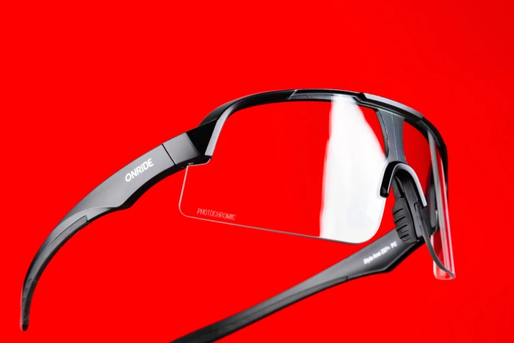 Очки ONRIDE Style ANSI Z87+ с линзой Photochromic (84-18%), оправа PC черный - изображение 7