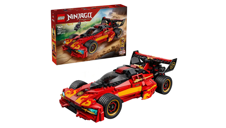 Конструктор Lego Без Фигурок Ниндзя Перехватчик Х-1 15-я Годовщина Ninjago 71867 - изображение 3