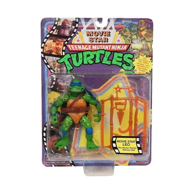 Фігурка TMNT Черепашки-ніндзя Movie Star 1992 Леонардо 12 см (81331) - Фото 1 Фігурка TMNT Черепашки-ніндзя Movie Star 1992 Леонардо 12 см (81331) - изображение 1