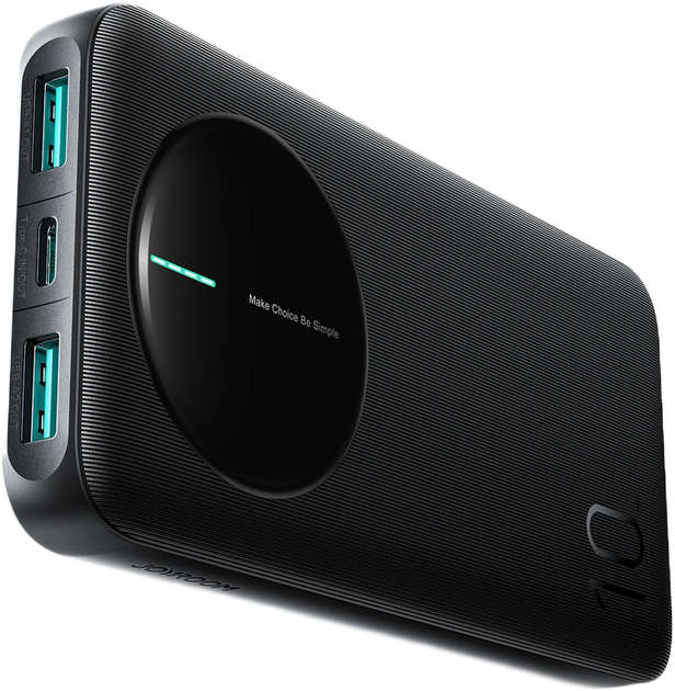 УМБ Joyroom JR-PBF12 Pro 10000mAh 22.5W 2x USB-A 1x USB-C Black (6956116781217) - зображення 3